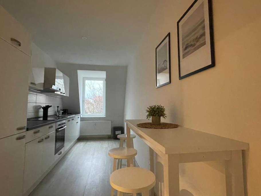 #Stylische / Moderne Wohnung Im Leipziger Zentrum Dg Links Exteriér fotografie