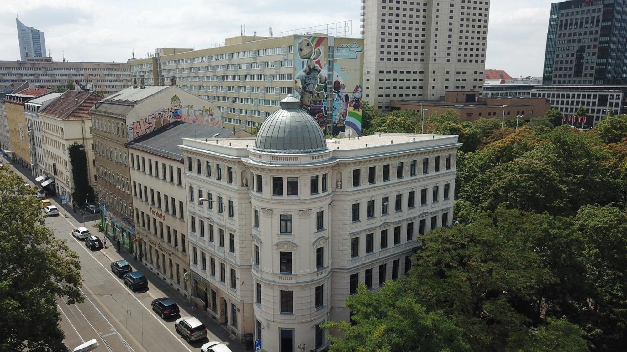#Stylische / Moderne Wohnung Im Leipziger Zentrum Dg Links Exteriér fotografie