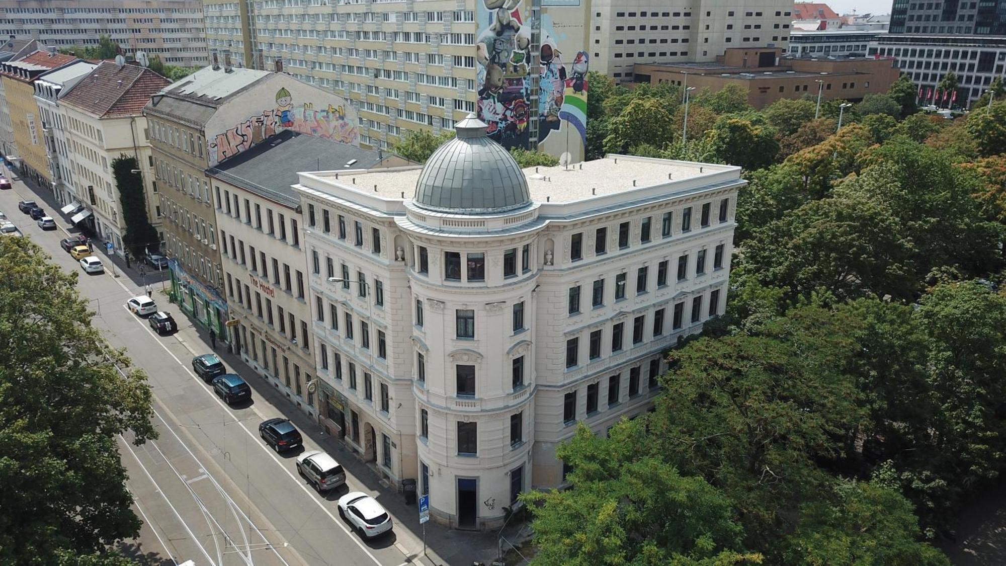 #Stylische / Moderne Wohnung Im Leipziger Zentrum Dg Links Exteriér fotografie